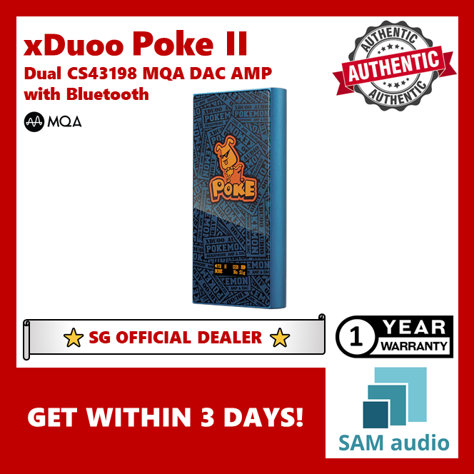 [?SG] xDuoo Poke II Dual CS43198 MQA DAC AMP with Bluetooth