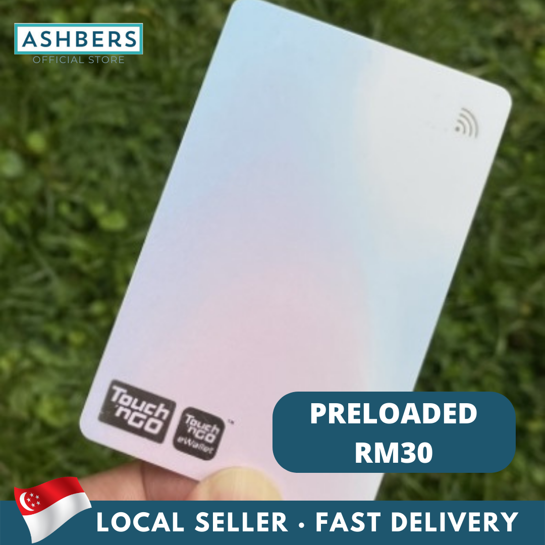 New Enhanced Touch N Go Card With NFC Technology, Activated TNG with preloaded value