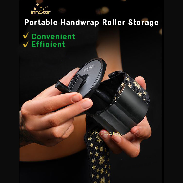 Portable Hand Wrap Roller Storage Boxing MMA Muay Thai