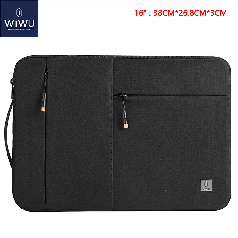 WIWU Portable Laptop Sleeve 15" 16" Layer Laptop Bag Zipper Splash Water Laptop Sleeve for16" MacBook Pro 2019-2020/15.4" MacBook Pro/A1990 A1707 A1398 for 15" Microsoft Surface Laptop/Dell/ThinkPad X