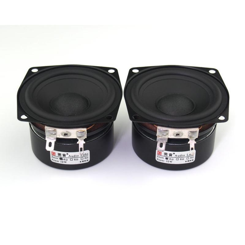 K.GuSS SQ251 2.5 inch full frequency HIFI speaker stereo DIY speaker unit high fidelity vocal instrument