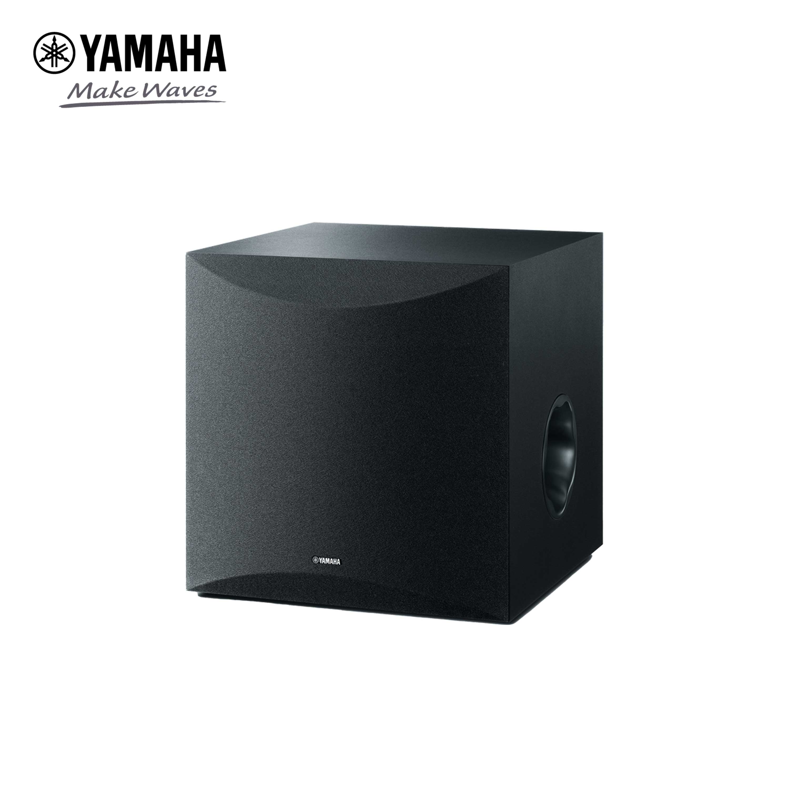 Yamaha NS-SW100 Subwoofer with high performance bass technologies, discrete amp circuitry and high quality 25 cm (10”) woofer unit
