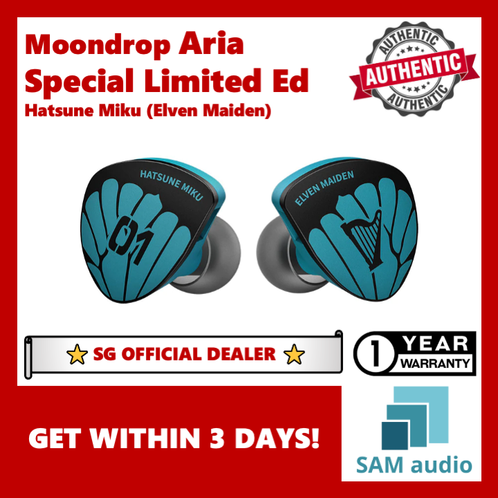 [?SG] Moondrop Aria Special Limited Edition (Elven Maiden) (Hatsune Miku)
