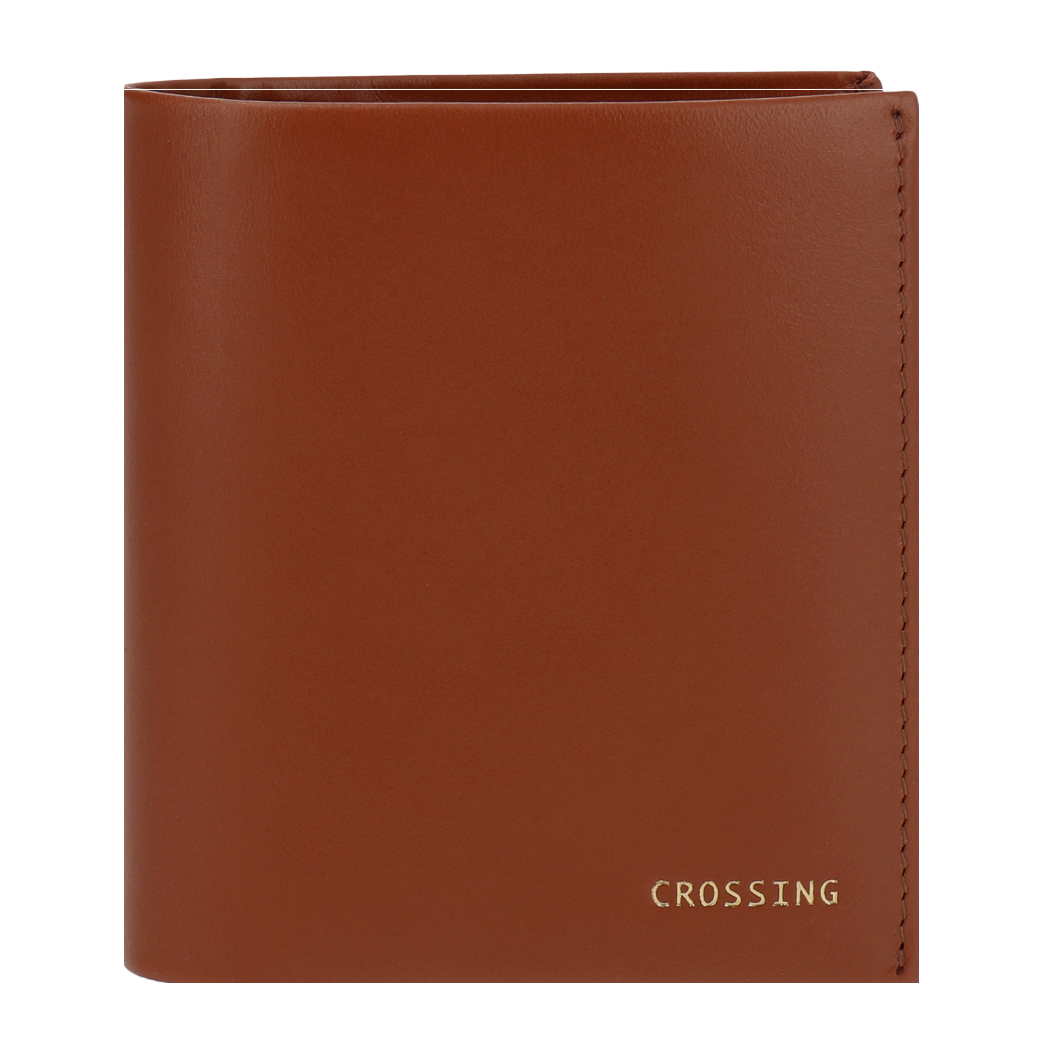 Crossing Sydney Slim Leather Wallet With Coin Pouch RFID - Gingerbread