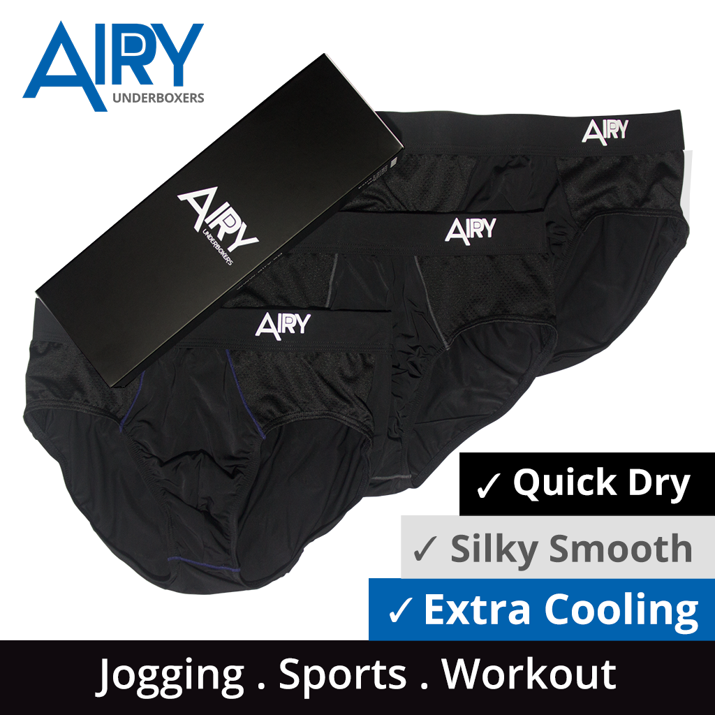 SG Dri Fit Briefs / Underwear (3pc) - Extra Cooling, Quick Dry, Firm. Premium Materials