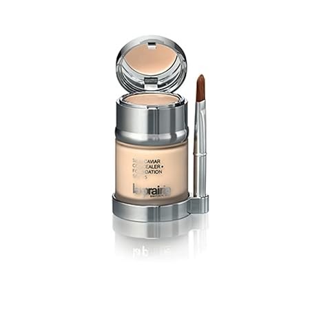 La Prairie Skin Caviar Concealer Foundation SPF 15, Creme Peche, 1 Ounce