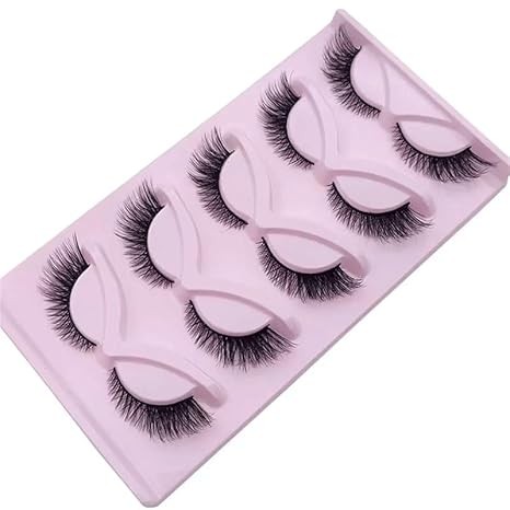 3D Anti-mink Eyelashes Fluffy Dramatic Eyelashes Makeup Eyelashes Long Lashes Thick False